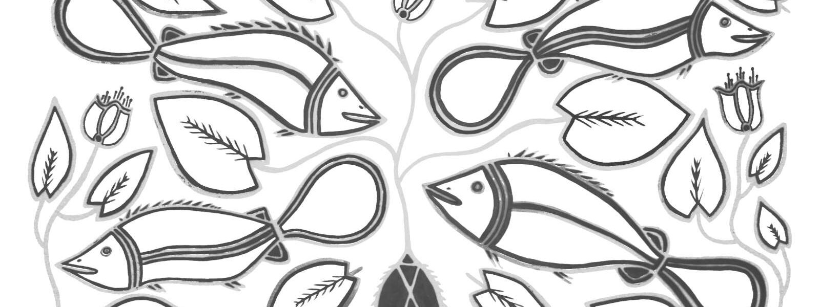 Doreen-Wiliams_Djenj-dja-Wayuk-Brim-and-Waterlillies_2012_Panel-1