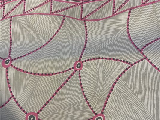 PUBLISHER – KUNKURRA  BY JANET MARAWARR – NEUTRAL PINK