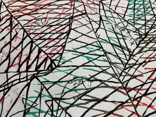 Na-méwaya  (triangle fish net)