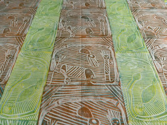 Bawaliba and Ngalyod (Rainbow Serpent)
