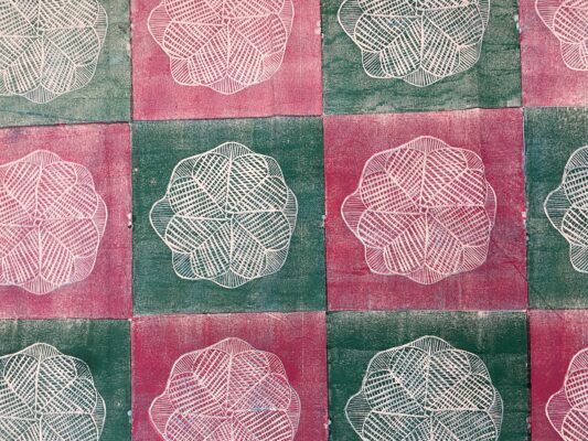 Flower design with Rarrk