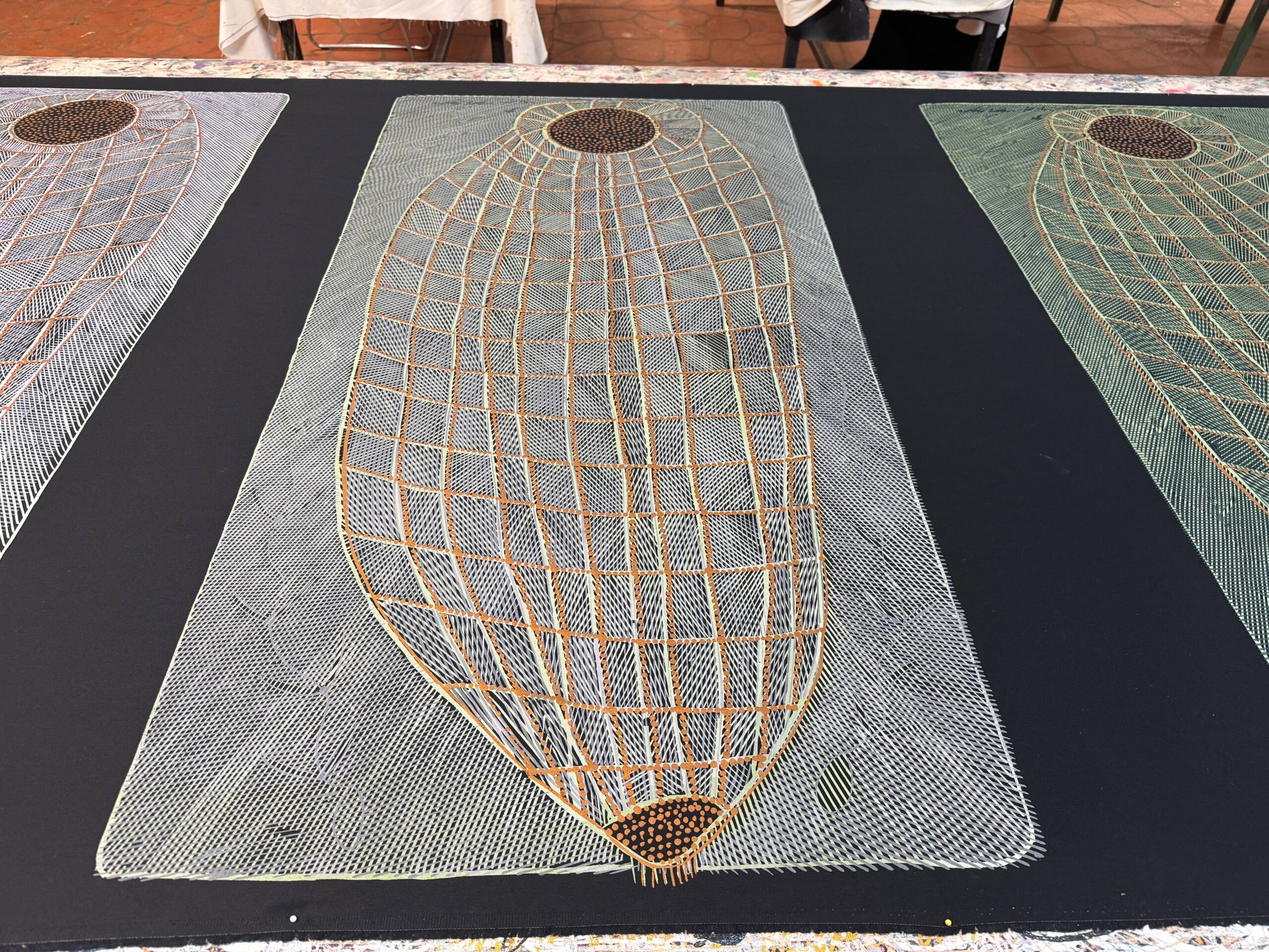 Mandjabu (Fish Trap) - Susan Marawarr