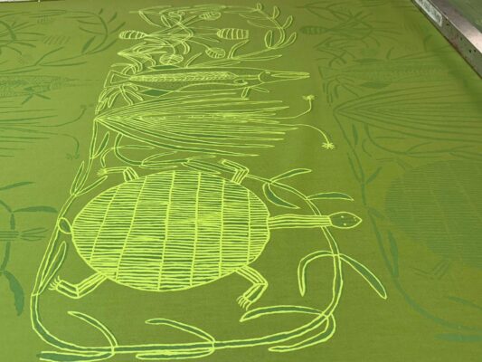 Djenj dja Komrdawh (Swordfish and Turtle)