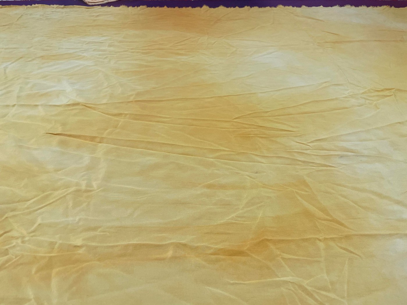 man-kurdudjumuk - yellow colour silk by Jocelyn Koyole