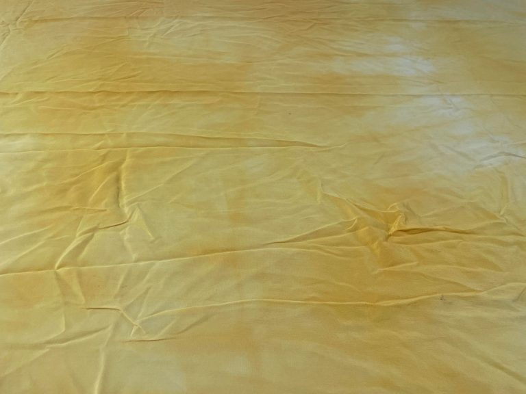 man-kurdudjumuk - yellow colour silk - Bush Dye Plain -